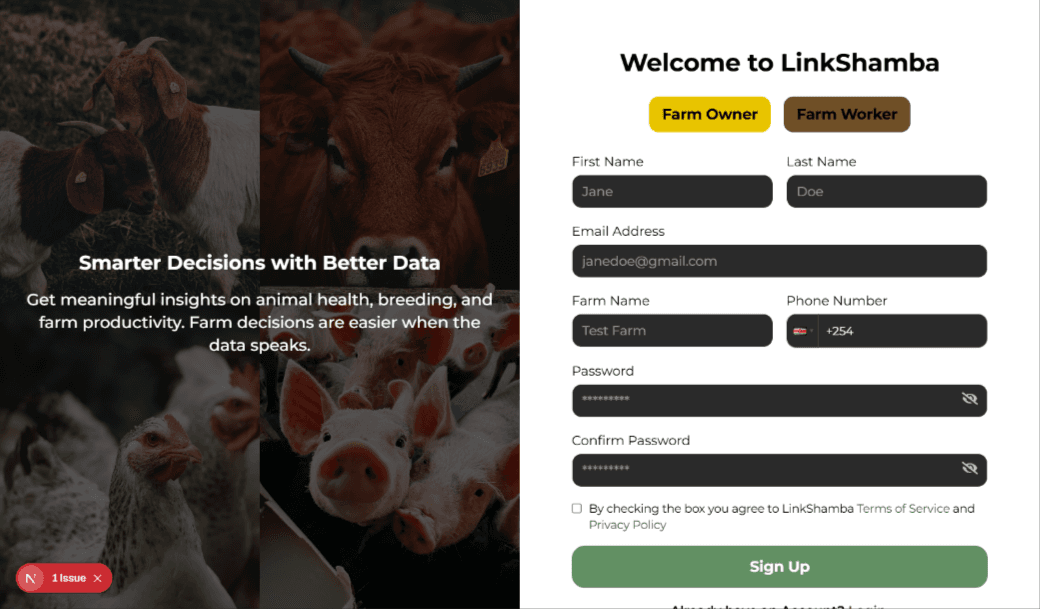 LinkShamba secondary